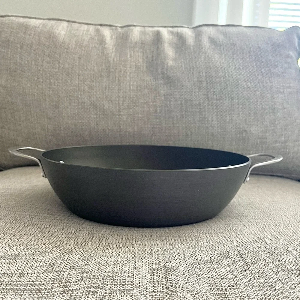 Calphalon Classic Hard-Anodized Nonstick 12” All Purpose Pan w/ Cover LIKE NEW - Picture 8 of 15